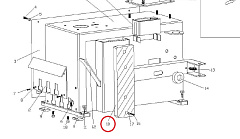 M-209BP1P2/10 Буфер отбортовщика резиновый